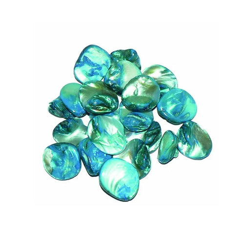 Flat Chunks Shell Beads (available in 2 colours)